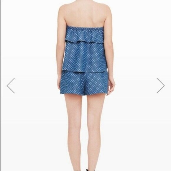 Club Monaco chambray romper size 4 - Picture 3 of 5